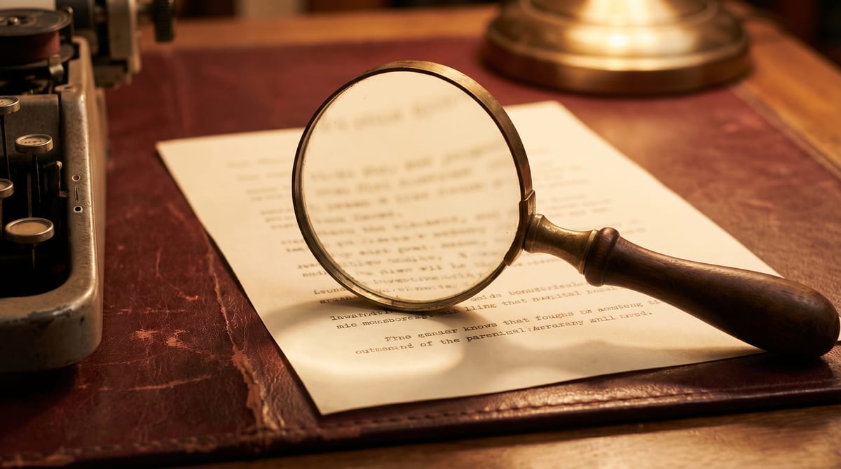 Editorial illustration for AI Checker